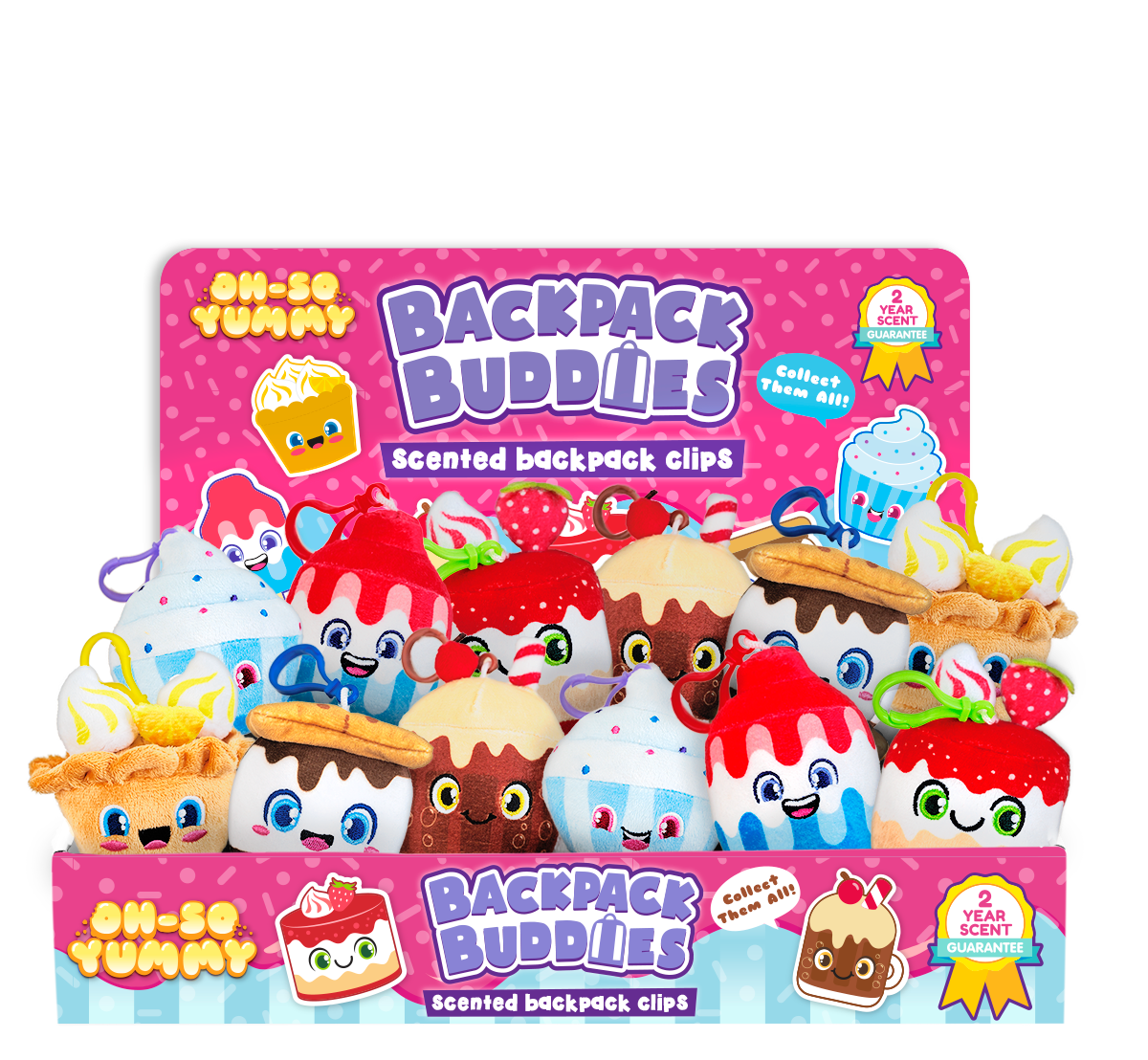 Oh-So Yummy Backpack Buddies (Mix-A-Case)
