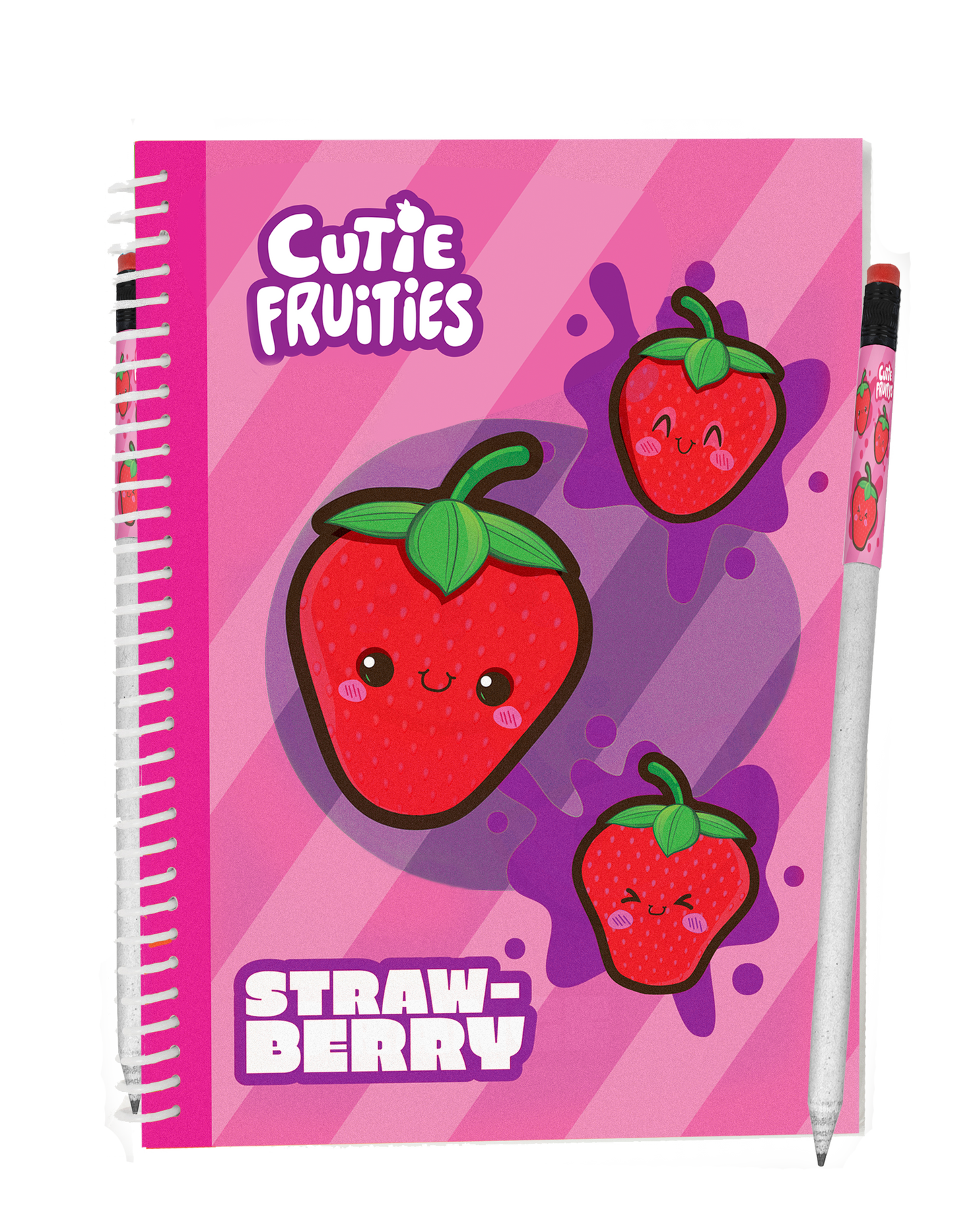 Cutie Fruities Strawberry Sketch Pad (Mix-A-Case)