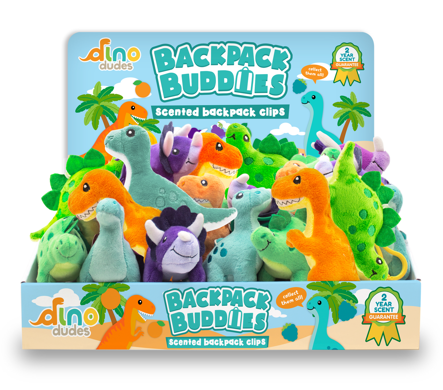 Dino Dudes Backpack Buddies (Mix-A-Case)