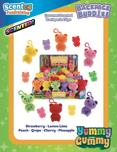Preview of Yummy Gummy Backpack Buddies Poster