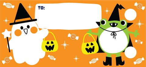 Preview of Halloween Smencil Gram Ghost