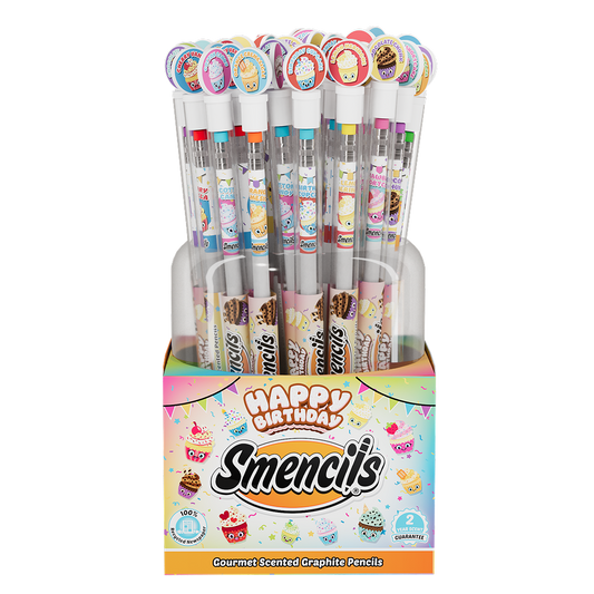 Birthday Smencils - 50 Count