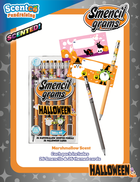 Preview of Halloween Smencil Grams Poster