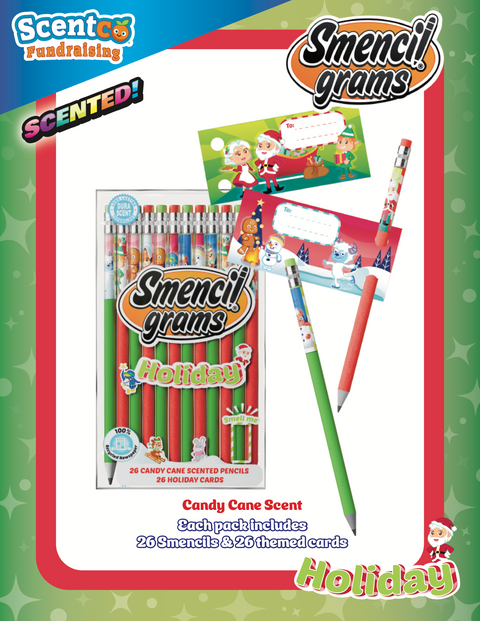 Preview of Holiday Smencil Grams Poster