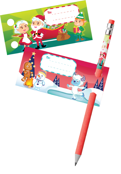 Preview of Holiday Smencil Gram Set