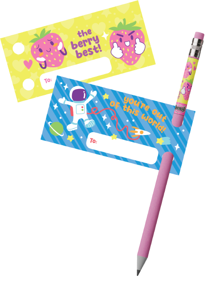 Preview of Valentine's Smencil Gram Set