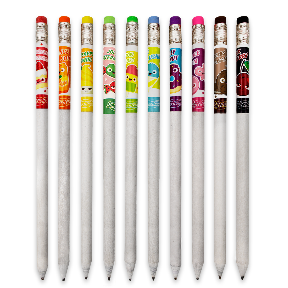 Smelly Scented Colored Smencil Pencils