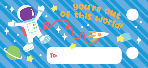 Preview of Valentines Smencil Gram Blue
