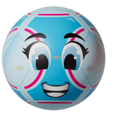 Preview of soccer ball (blue)